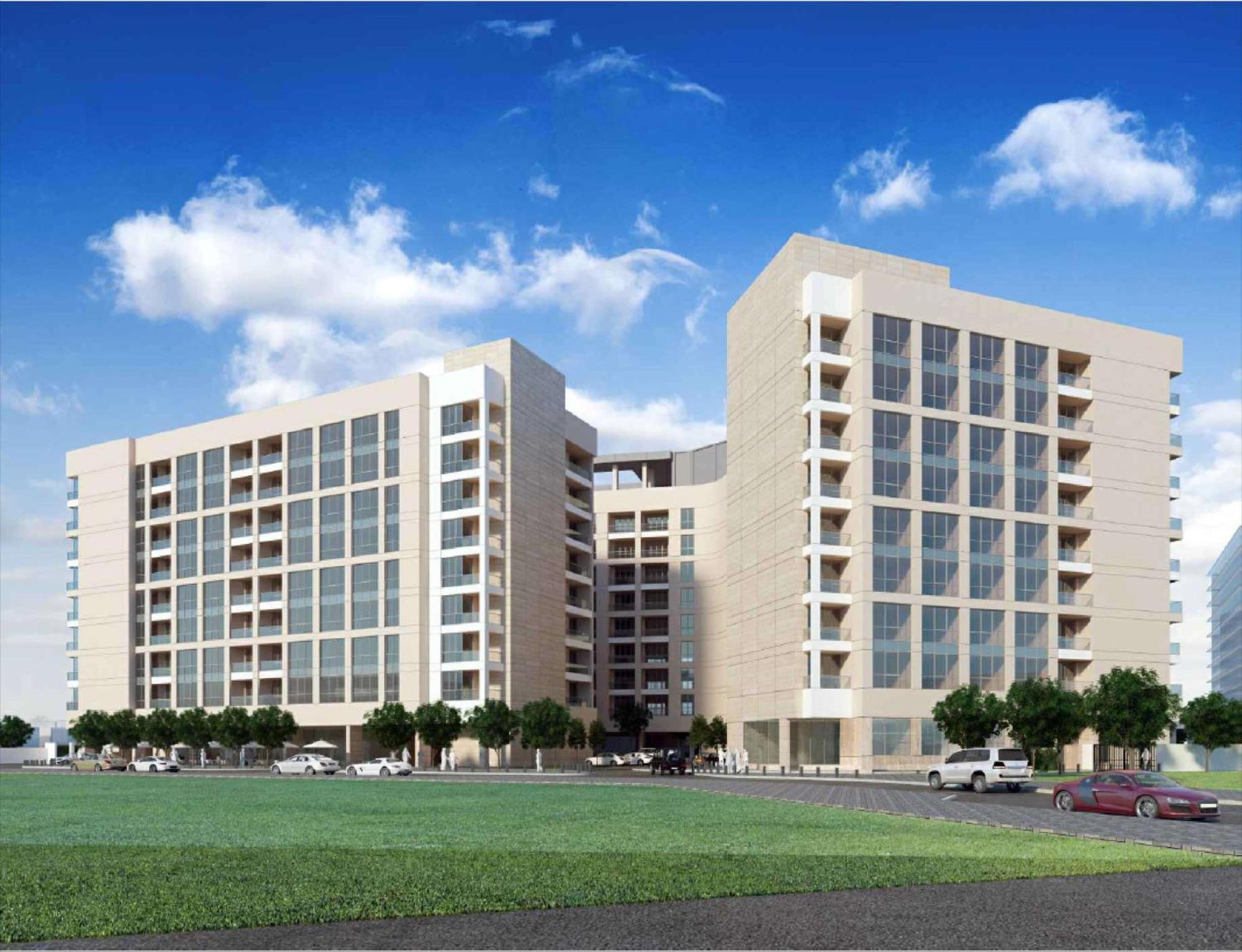Hotel Doubletree By Hilton Doha Downtown Exterior foto Residential complex in Baku